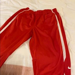 Men’s Red Nike Sweatpants
